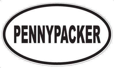 PENNYPACKER - Oval Sticker