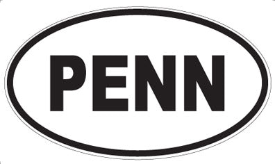 PENN - Oval Magnet