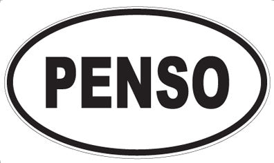 PENSO - Oval Magnet