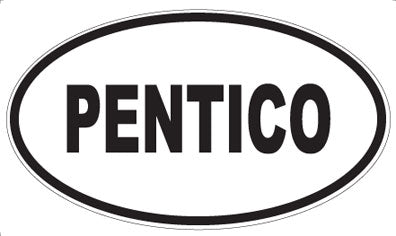 PENTICO - Oval Sticker