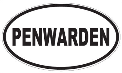PENWARDEN - Oval Sticker