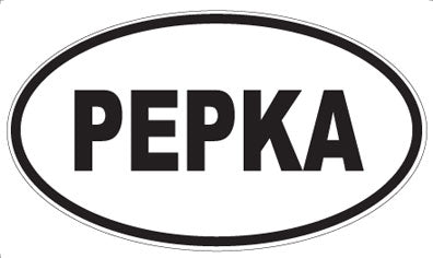 PEPKA - Oval Magnet