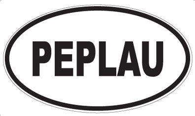 PEPLAU - Oval Magnet