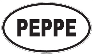 PEPPE - Oval Magnet