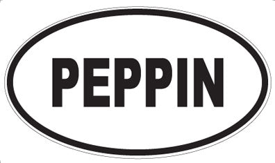 PEPPIN - Oval Magnet