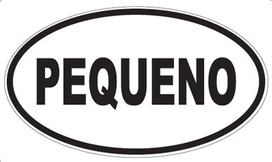 PEQUENO - Oval Magnet
