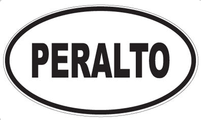PERALTO - Oval Magnet
