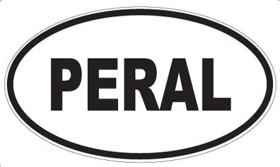 PERAL - Oval Magnet