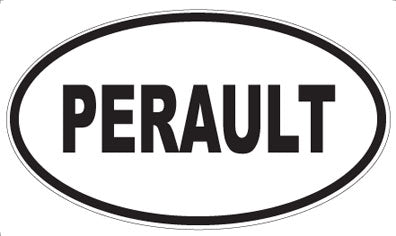 PERAULT - Oval Magnet