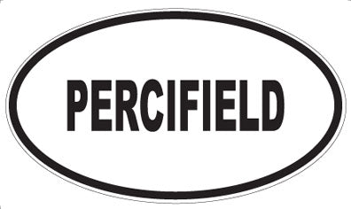 PERCIFIELD - Oval Magnet