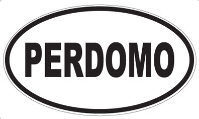 PERDOMO - Oval Magnet