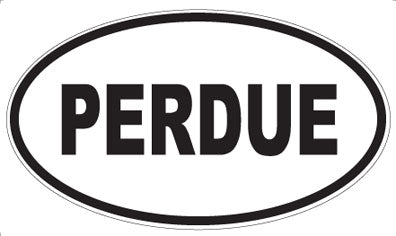 PERDUE - Oval Magnet