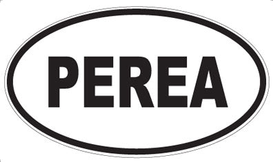 PEREA - Oval Magnet