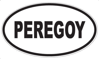 PEREGOY - Oval Magnet