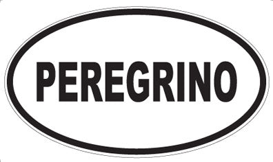 PEREGRINO - Oval Sticker
