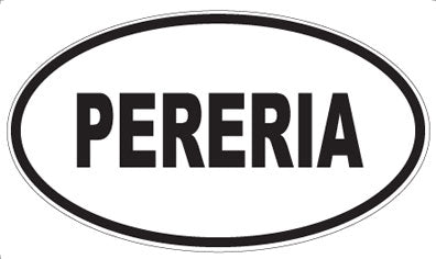 PERERIA - Oval Magnet