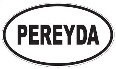 PEREYDA - Oval Sticker