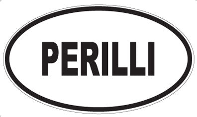 PERILLI - Oval Sticker