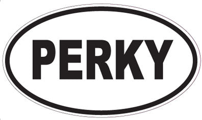 PERKY - Oval Magnet