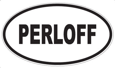 PERLOFF - Oval Magnet