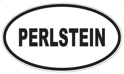 PERLSTEIN - Oval Magnet