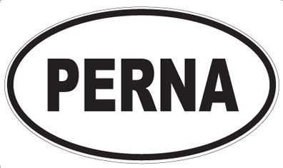 PERNA - Oval Magnet