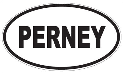 PERNEY - Oval Magnet