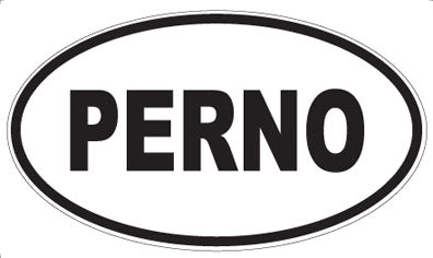 PERNO - Oval Magnet