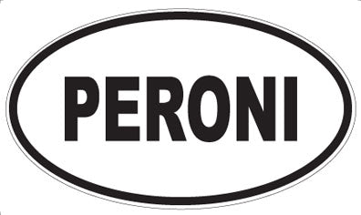 PERONI - Oval Magnet
