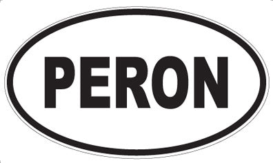 PERON - Oval Magnet