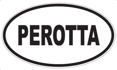 PEROTTA - Oval Magnet
