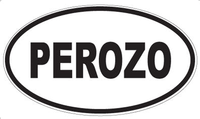 PEROZO - Oval Sticker