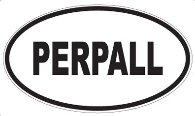 PERPALL - Oval Sticker