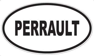 PERRAULT - Oval Sticker