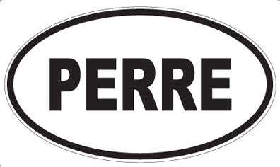 PERRE - Oval Sticker
