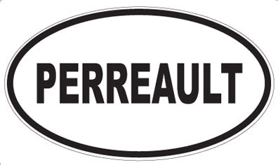 PERREAULT - Oval Magnet