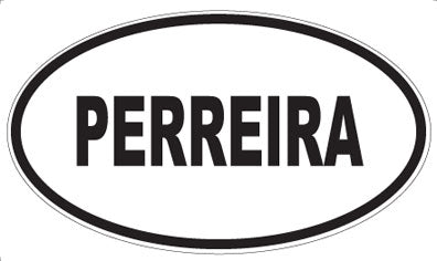 PERREIRA - Oval Sticker