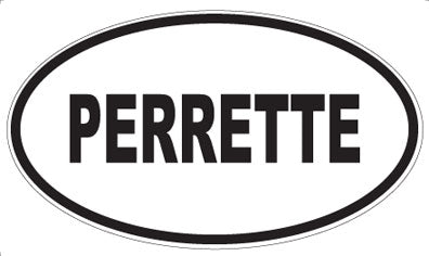PERRETTE - Oval Magnet