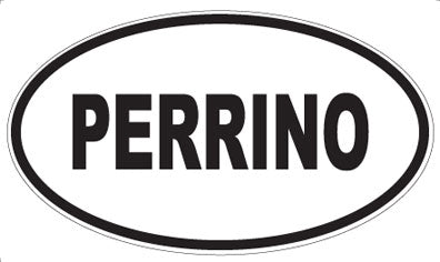 PERRINO - Oval Magnet