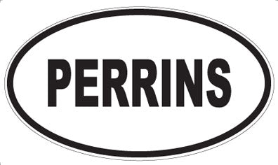 PERRINS - Oval Magnet