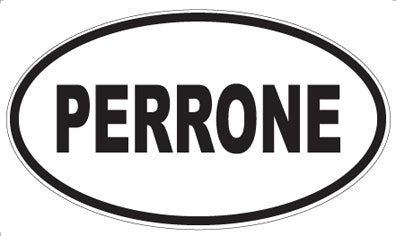 PERRONE - Oval Magnet