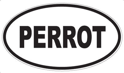 PERROT - Oval Magnet