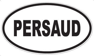 PERSAUD - Oval Magnet