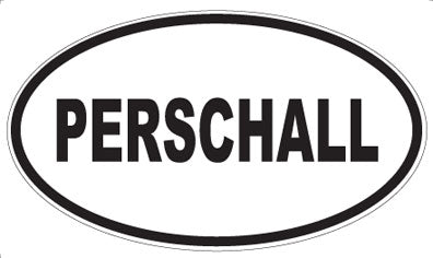PERSCHALL - Oval Magnet