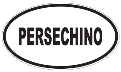 PERSECHINO - Oval Magnet