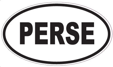 PERSE - Oval Magnet