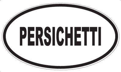 PERSICHETTI - Oval Magnet