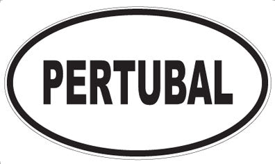 PERTUBAL - Oval Magnet