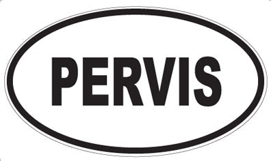 PERVIS - Oval Magnet