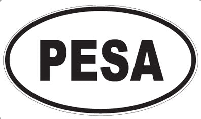 PESA - Oval Magnet